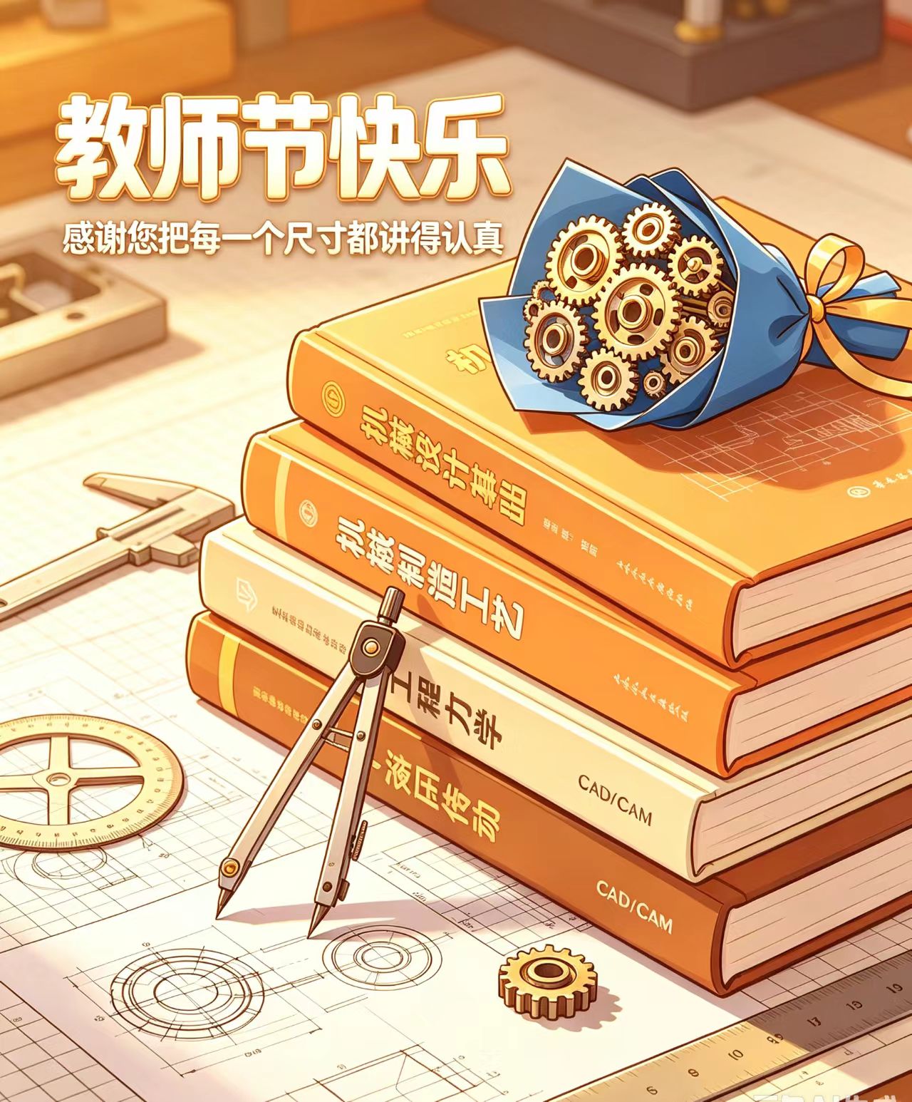 YSA意萨精密祝所有教师，节日快乐！